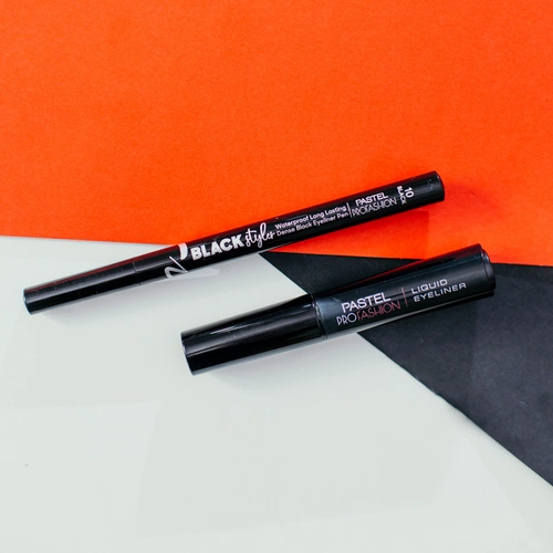 PASTEL Pro Fashion Liquid Eyeliner w płynie czarny